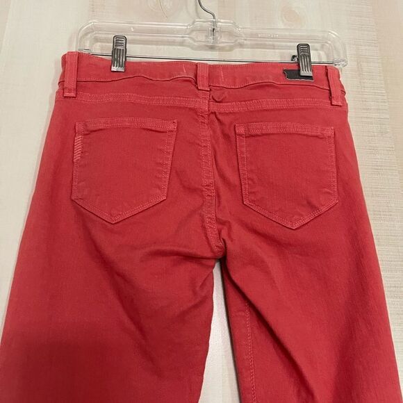 Paige skyline ankle peg jeans,‎ orange sunset sz 26 - Picture 11 of 16